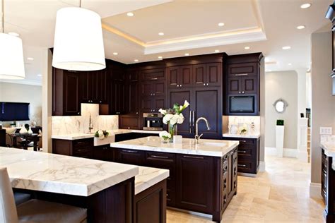 Dark Kitchen Cabinets And Light Floors – Flooring Guide by Cinvex