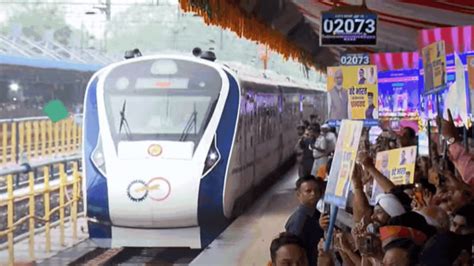 Vande Bharat Express Live Pm Narendra Modi Launches Five Vande Bharat