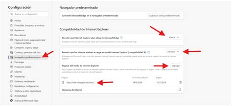 Como Configurar El IDSE En Edge De Windows 11 2024