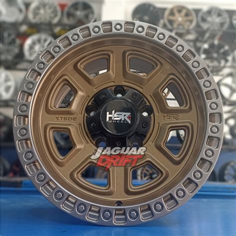 Jual Velg Hsr Xts 02 R16 X 8 H5 X 139 7 ET 0 Sandy Bronze Grey Lips