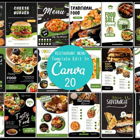 The Restaurant Menu Templates Are Ready To Be Used For Any Type Of Food