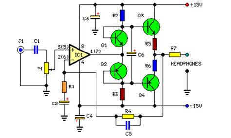 Tube Headphone Amp Schematic