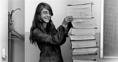 Margaret Hamilton Lead Software Designer Apollo Missions