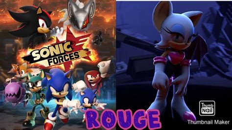 Sonic Forces Rouge All Characters Youtube