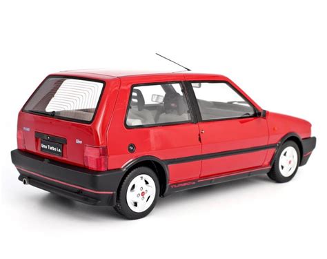 Fiat Uno Turbo 2 Serie MK2 1990 Model Car 1 18 Laudoracing