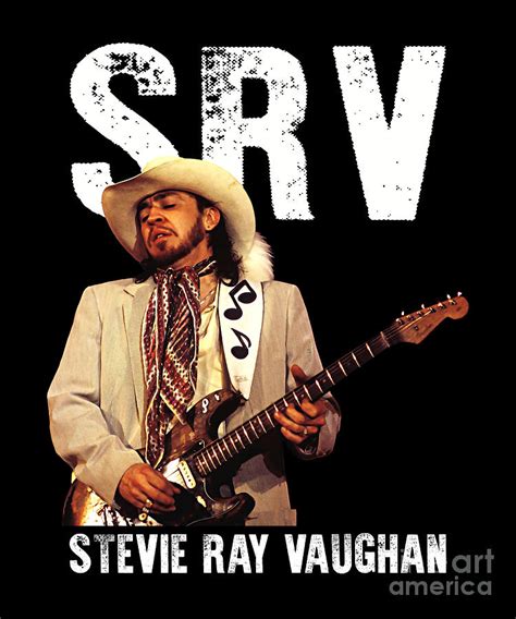 American Srv Legend Stevie Ray Vaughan Digital Art By Notorious Artist