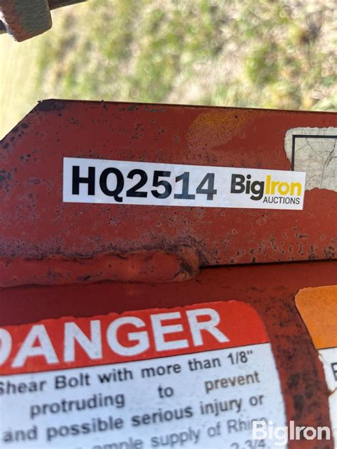 Rhino 3 Pt Post Hole Digger Bigiron Auctions