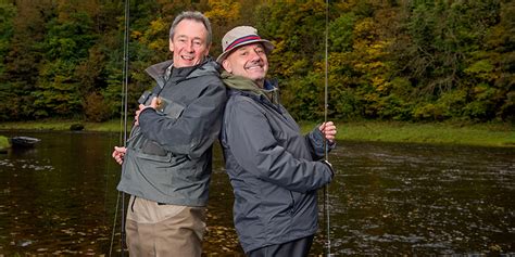 Mortimer Whitehouse Launch Gone Fishing Website British Comedy Guide