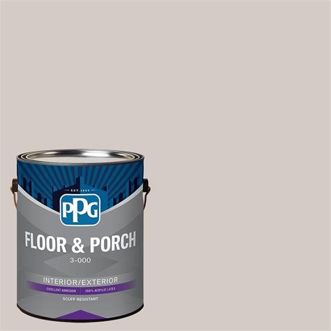 PPG 1 Gal PPG1018 2 My Alibi Satin Interior Exterior Floor And Porch