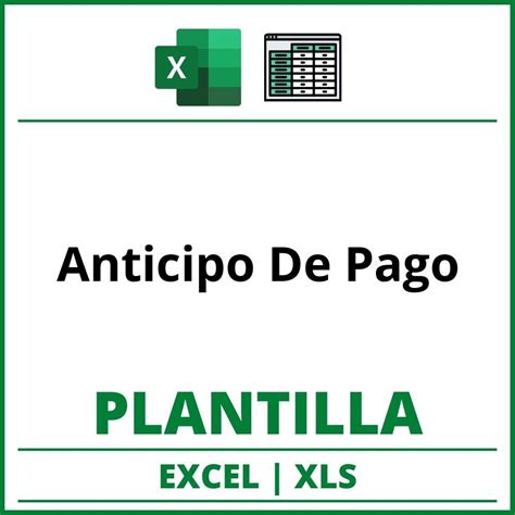 Formato De Solicitud De Anticipo Excel Xls