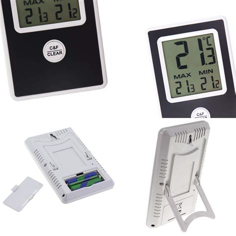 Digital Max Min Greenhouse Thermometer Monitor Maximum And Minimum