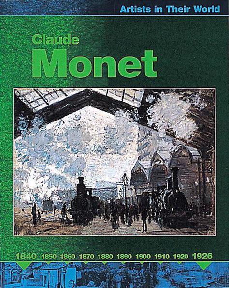 Claude Monet 6 Artists In Their World Hodge Susie Amazon In Books