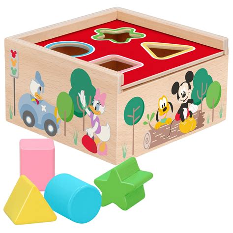 Cubo 4 Formas De Encaixar Disney Brinquedos Online