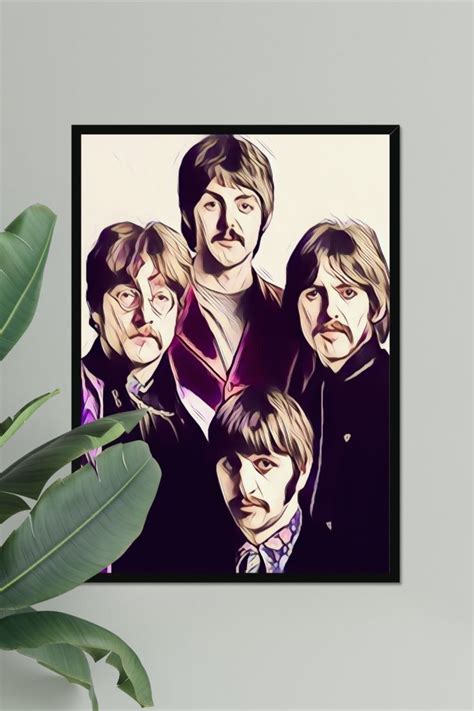 THE BEATLES POSTER | Beatles poster, Graphic novel, Ringo starr