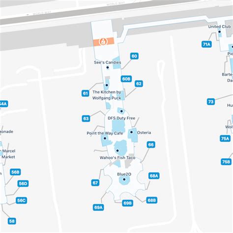 Los Angeles Airport Terminal Map Guide