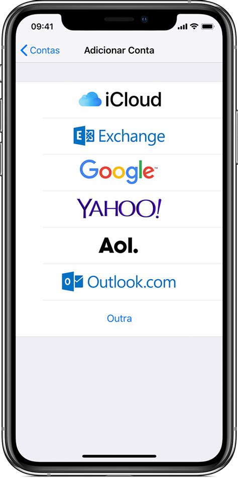 Adicionar Uma Conta De E Mail Ao Iphone Ipad Ou Ipod Touch
