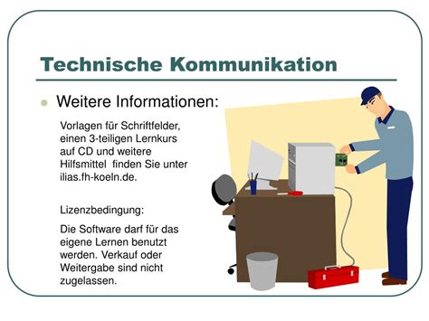 Ppt Technische Kommunikation Powerpoint Presentation Free