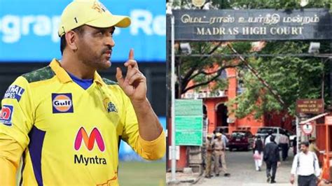 Ms Dhoni Moves To High Court To File Plea Against Ips Officer Sampath