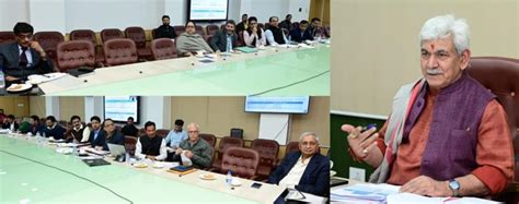 Lt Governor Chairs Review Meeting Of Power Development Department