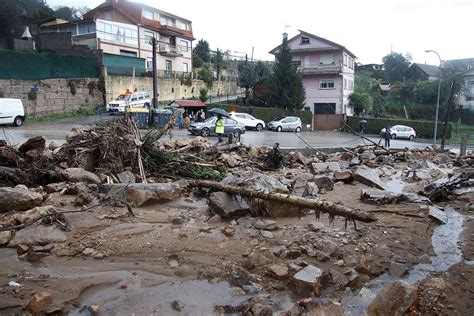 El temporal provocó daños por 562 752 euros en Redondela