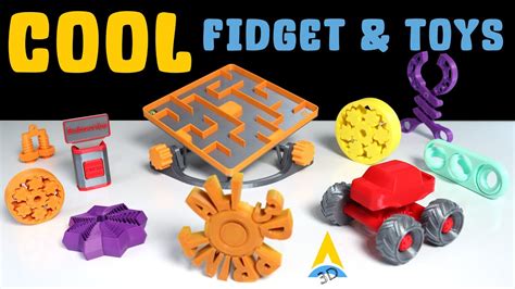 15 Cool Fidgets To 3d Print Anycubic Kobra Max Youtube