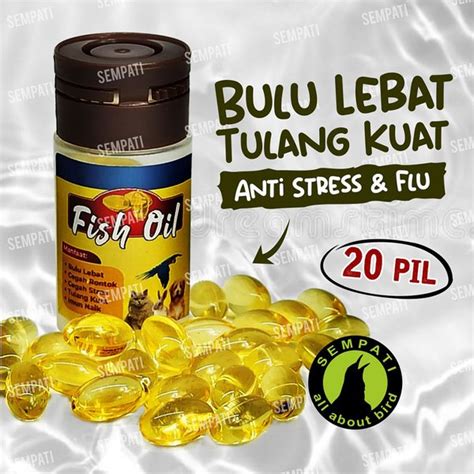 Jual Minyak Ikan Fish Oil Natural Extract Minyak Ikan Vitamin Obat