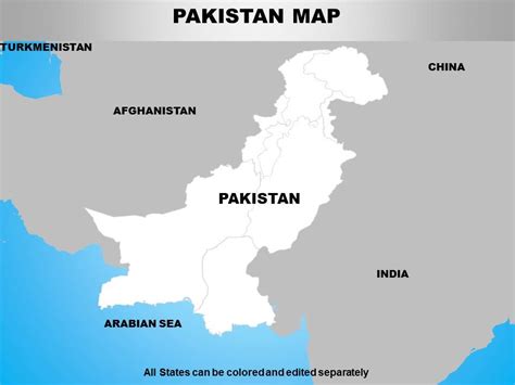 Pakistan Powerpoint Maps Templates Powerpoint Presentation Slides