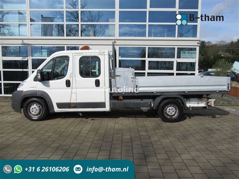 Peugeot Boxer 435 3 0 HDI 116KW L4 DOKA Dubbelcabine PICKUP Flatbed Truck