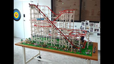 LEGO MOC UPDATED Roller Coaster 10261 Modifications By 1963maniac