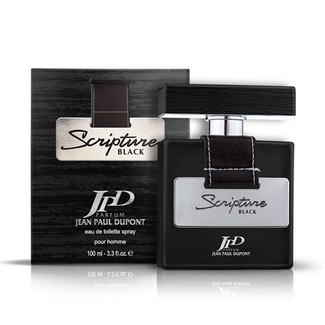 Jean Paul Dupont Scripture Black Eau De Toilette For Men 100ml Scion