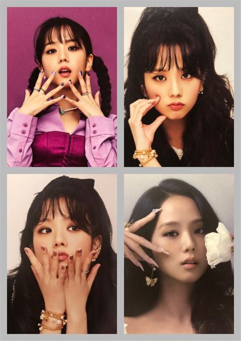 Blackpink Welcoming Collection 2022 Postcard Printable Cute Selfie