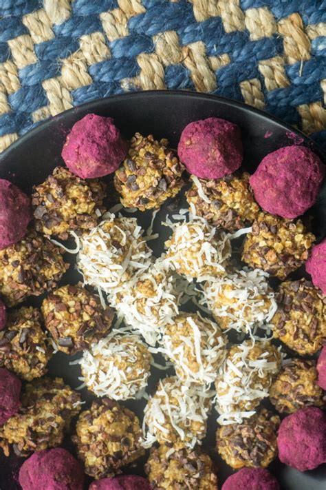 No Bake Energy Balls Everything But The Kitchen Sink Pith And Rind