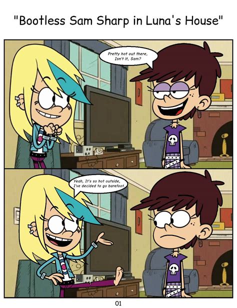 Bootless Sam Sharp In Lunas House Page 1 By Stevenuniverserules On