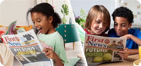 Award Winning Weekly Newspaper For Children First News Try For Free