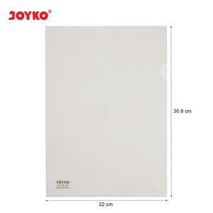 Jual Ready Joyko Clear Sleeve Holder A4 Map L Bening Transparan Cs 10