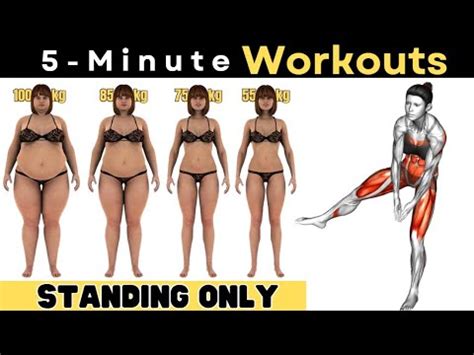 Standing Weight Loss Workout For Overweight Women Minute Workouts