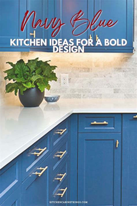 Navy Blue Kitchen Ideas In 2022 Blue Kitchens Navy Blue Kitchen Modern Kitchen Design