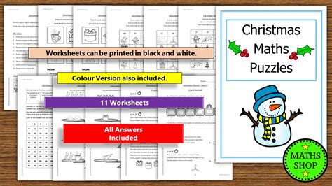 Christmas Maths Logic Puzzles | Teaching Resources