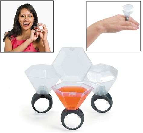 Amazon Engagement Ring Shot Glasses Only 7 25 Per Dozen Drugstore Divas