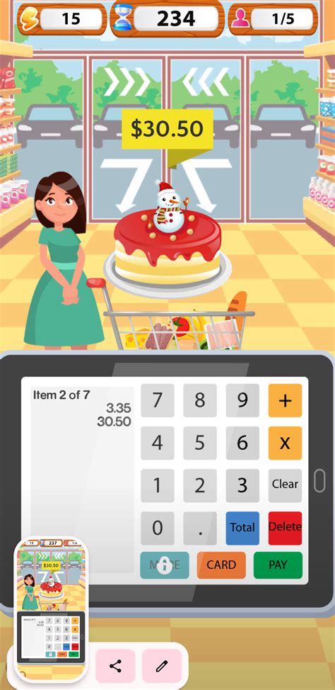 Supermarket Cashier Simulator para Android - Download