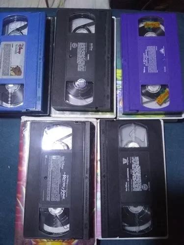 Vhs De Walt Disney La Bella Y La Bestia Dumbo El Zorro En