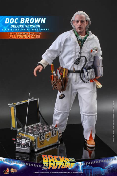 Back To The Future Doc Brown Travels Through Time With Hot Toys