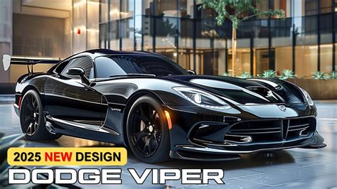 All New Dodge Viper The Supercar That Defies All Expectations