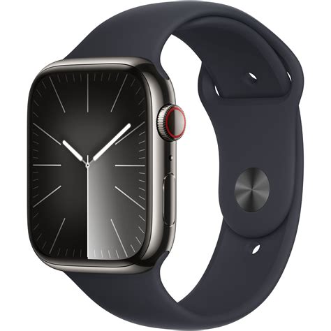 Смарт часовник Apple Watch 9 45 мм Cell Graphite Stainless Steel