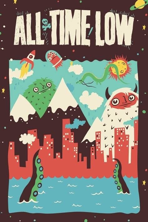 All time low - monsters Poster | Sold at Abposters.com