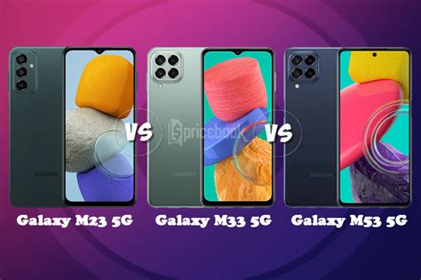 Perbedaan Samsung Galaxy M23 5g Vs Galaxy M33 5g Vs Galaxy M53 5g Pricebook