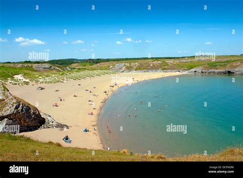 Broad Haven South Beach In The Pembrokeshire Coast National Park And