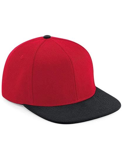 GIDUTEX Original Flat Peak 6 Panel Snapback Cap Zum Besticken Und