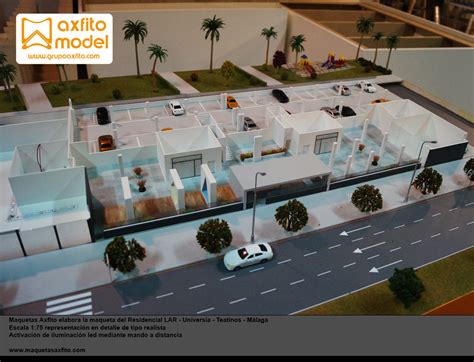 Finalizamos La Maqueta Del Residencial Lar Universia Maquetas Axfito