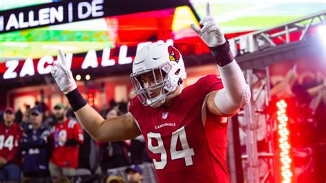 2023 NFL Free Agency Broncos Signing Ex Cardinals DE Zach Allen To 3